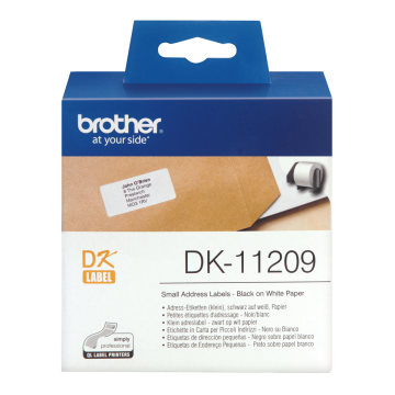 DK-11209 Küçük Adres Etiketİ 62x29mm 800'lü (DK Serisi, Termal)