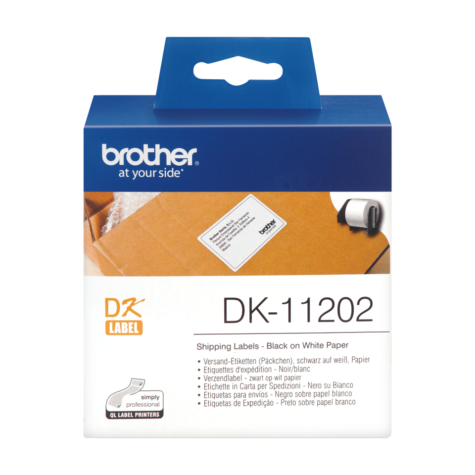 DK-11202 Gönderi Etiketi 62x100mm, 300'lü (DK Serisi, Termal)