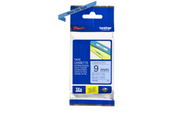TZe-521 9mm Mavi üzerine Siyah Laminasyonlu Etiket (TZe Tape)