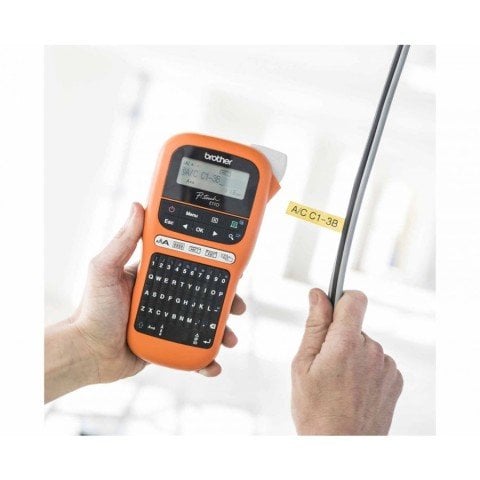 PT-E110 Taşınabilir Etiket Yazıcı (6-12 mm, TZe Serisi)