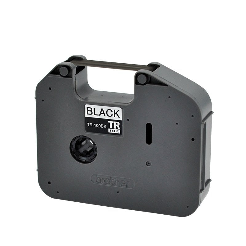 TR-100BK Siyah Makaron Ribonu 100m (PT-E850TKWLI uyumlu)