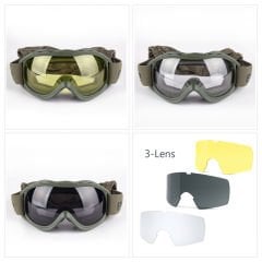 Evolite Ballistik Protector Goggle-Khaki MIL-PRF