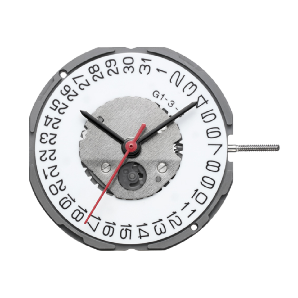 Miyota Gm12 3 ten Takvimli Quartz Pilli Kol Saat Makinası