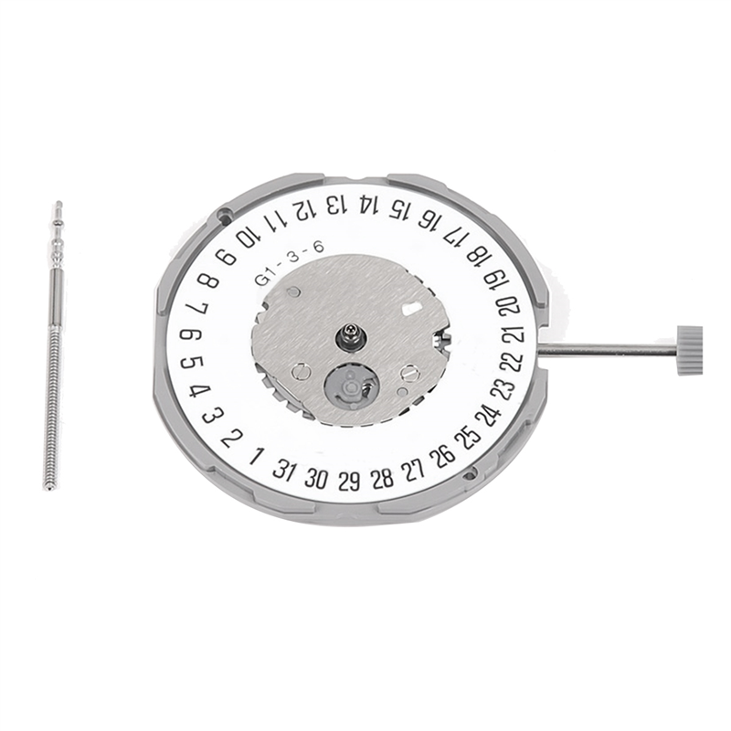 Miyota Gm12 6 dan Takvimli Quartz Pilli Kol Saat Makinası