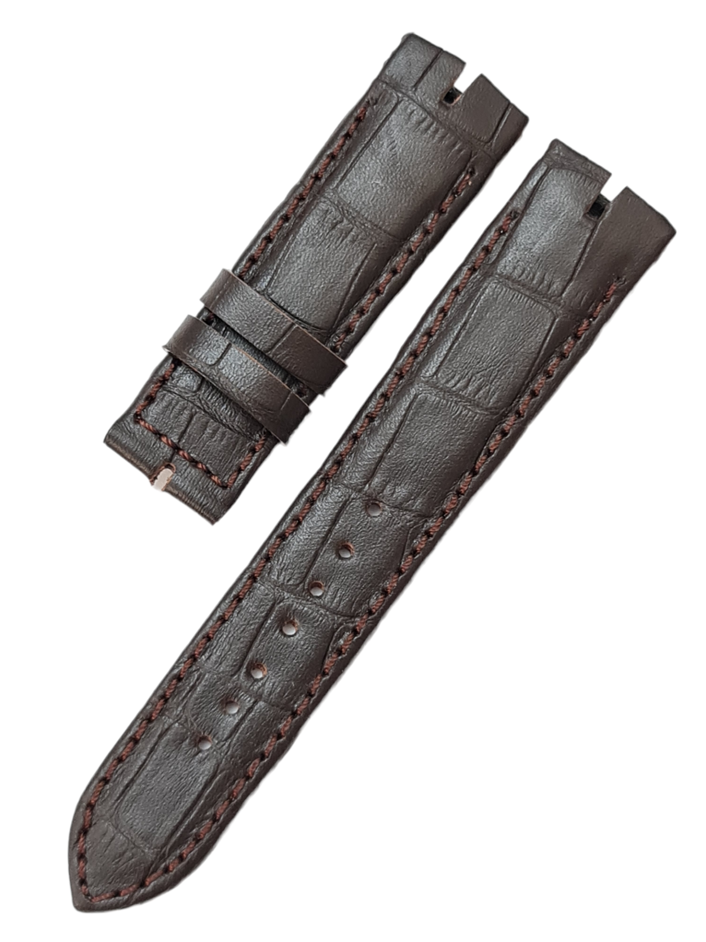Cerruti 1881 CRA089Y213G Handmade Leather Watch Strap