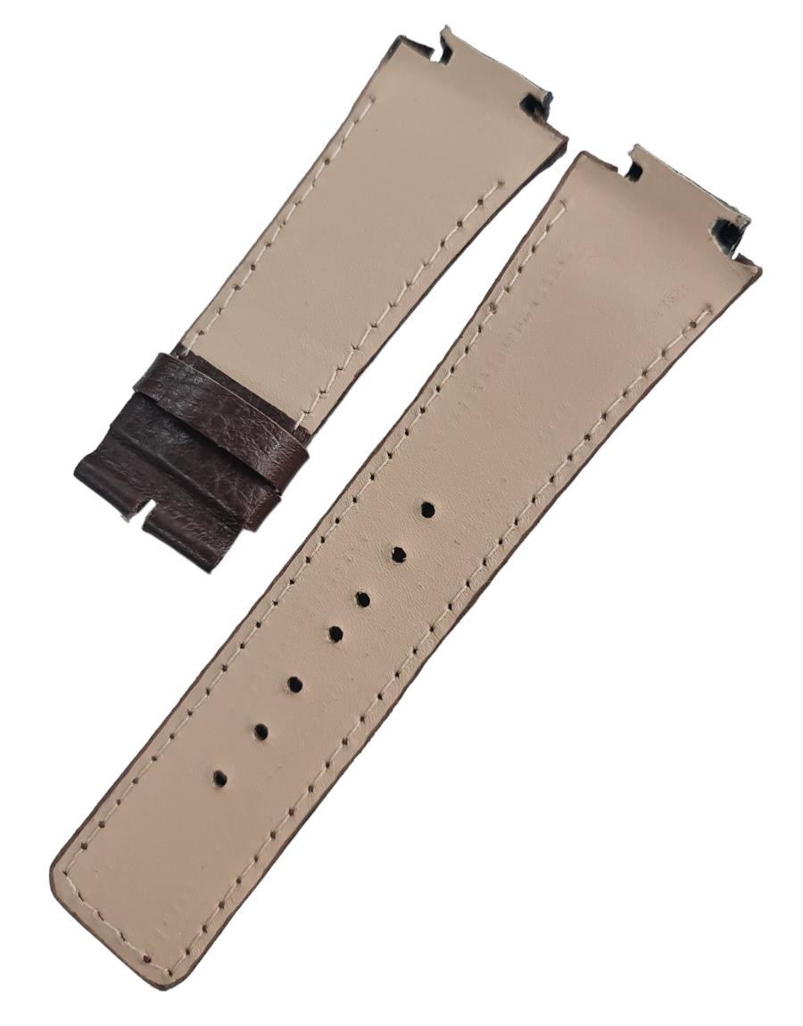 Qantum Z 380 Brown Leather Watch Strap