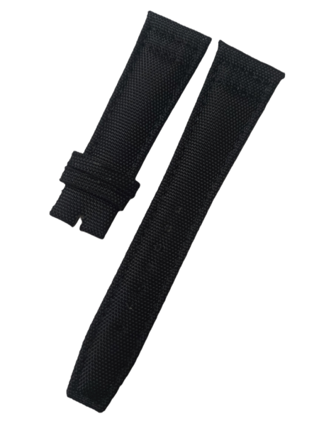 Iwc 22mm Siyah Tekstil Saat Kordonu