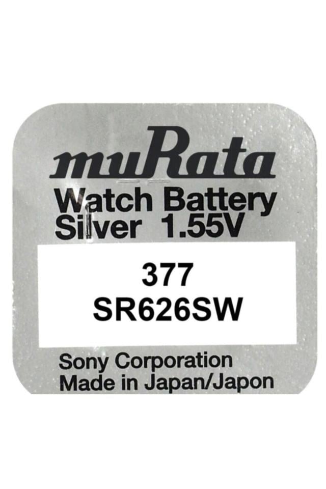 Murata Sr626sw 377 1 adet Orjinal Japon Kol Saati Pili