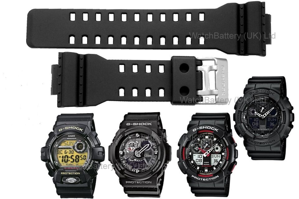 Casio Ga100 Ga110 ga8900 Orjinal Silikon Saat Kordonu