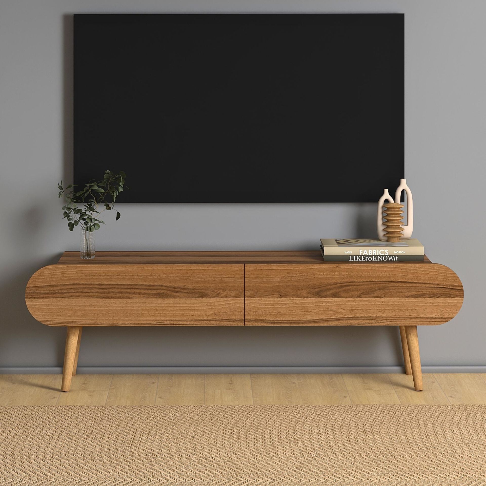 Lotus Tv Ünitesi 120cm Ceviz