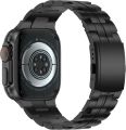 iiteeology Apple Watch Ultra 2 Band 49mm ile uyumludur Black Titanium