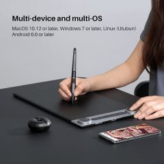 HUION Inspiroy Dial 2 Bluetooth Kablosuz Grafik Çizim Tableti