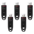 SanDisk Ultra USB 3.0 Flash Bellek 128GB (5-Pack)