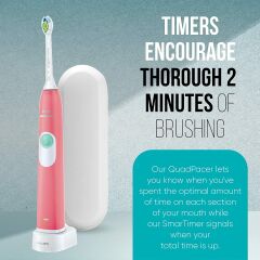 Philips Sonicare Elektrikli Diş Fırçası EssentialClean - Pembe