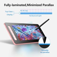 XP-Pen Artist 10 2.Gen, Bilgisayar Grafik Çizim Tableti - 10 Inc - Pembe