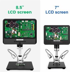 LINKMICRO LM208 8.5 Inc LCD Dijital Lehimleme Mikroskobu - Metal Standlı
