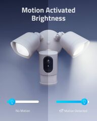 eufy Security Floodlight Kamera 2, 2K, Yerleşik AI