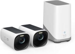 eufy security S330 eufyCam 3 - Güneş Enerjili Dış Mekan 2 Kamera Kiti