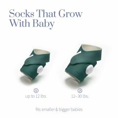 Owlet Aksesuarlı Kumaş Çorap - Dream Sock Bebek Telsizi için - Deniz Yeşili