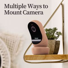 Owlet Cam 2 - Kameralı ve Sesli Video Bebek Monitörü - Gül Kurusu
