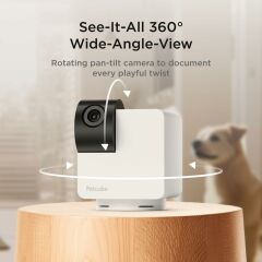 Petcube Cam 360 Kamera - Üstün Etkileşimli WiFi Evcil Hayvan ve Ev Güvenliği