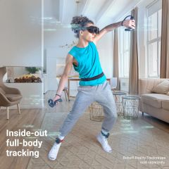 HTC Vive Ultimate Tracker 3 Paket + Dongle - VR için Tam Vücut Takibi