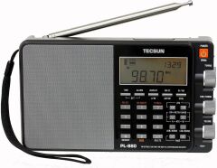 Tecsun PL880 Taşınabilir Dijital PLL Çift Dönüşümlü AM/FM