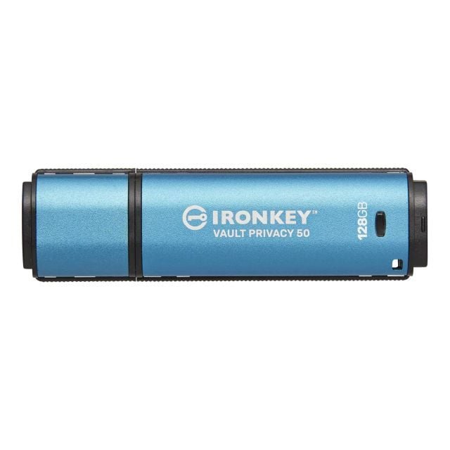 Kingston Ironkey Vault Privacy USB Flash Bellek - USB-A 128 GB