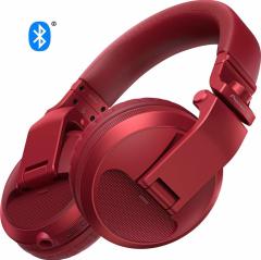 Pioneer DJ DJ Headphones, Red (HDJ-X5BT-R)