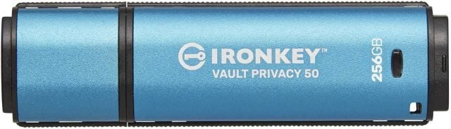 Kingston Ironkey Vault Privacy USB Flash Bellek - USB-A 256 GB