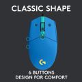 Logitech G203 Kablolu Gaming Mouse + Pad Mavi