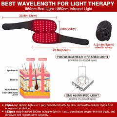 JOBYNA 660nm Kırmızı Işık ve 850nm Yakın Kızılötesi Işık Terapisi