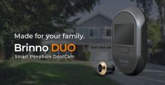 Brinno Duo SHC1000W Ön Kapı Gözetleme Kamerası - Akıllı Ev Güvenlik Sistemi