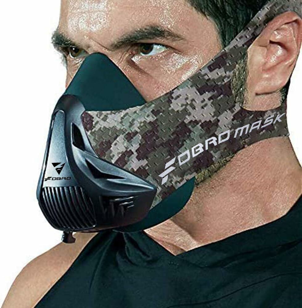 FDBRO Spor Maskeleri, Fitness Koşu Eğitimi İçin - Orman Kamuflajı