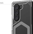 UAG Manyetik Plyo Pro Samsung Galaxy Z Fold 5 Kılıf Ice/Silver