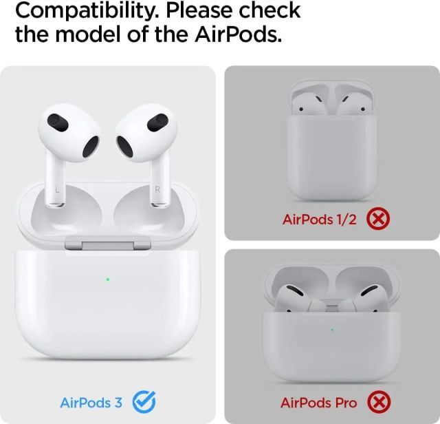 Spigen Tough Armor Airpods 3. Nesil Kılıf Military Green