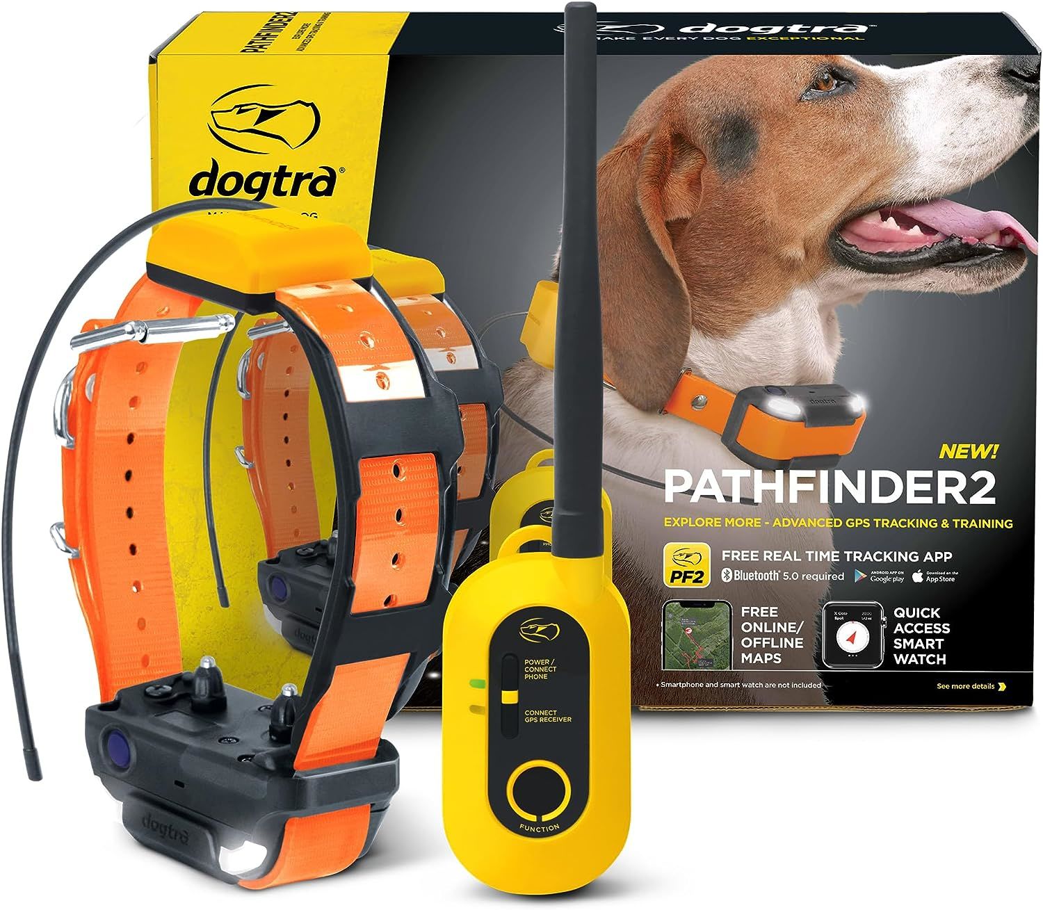 Dogtra Pathfinder 2 GPS Köpek Takip Cihazı ve Yaka LED Işık