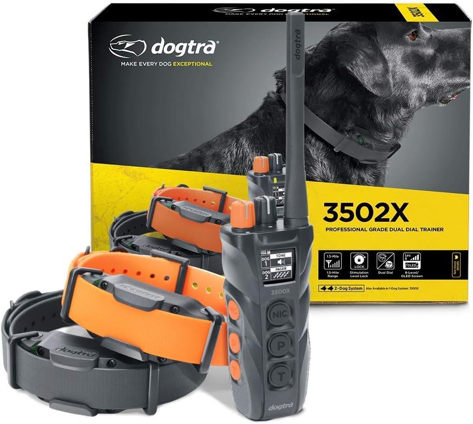 Dogtra 3502X Uzun Menzilli IPX9K Su Geçirmez Uzaktan Köpek Eğitimi