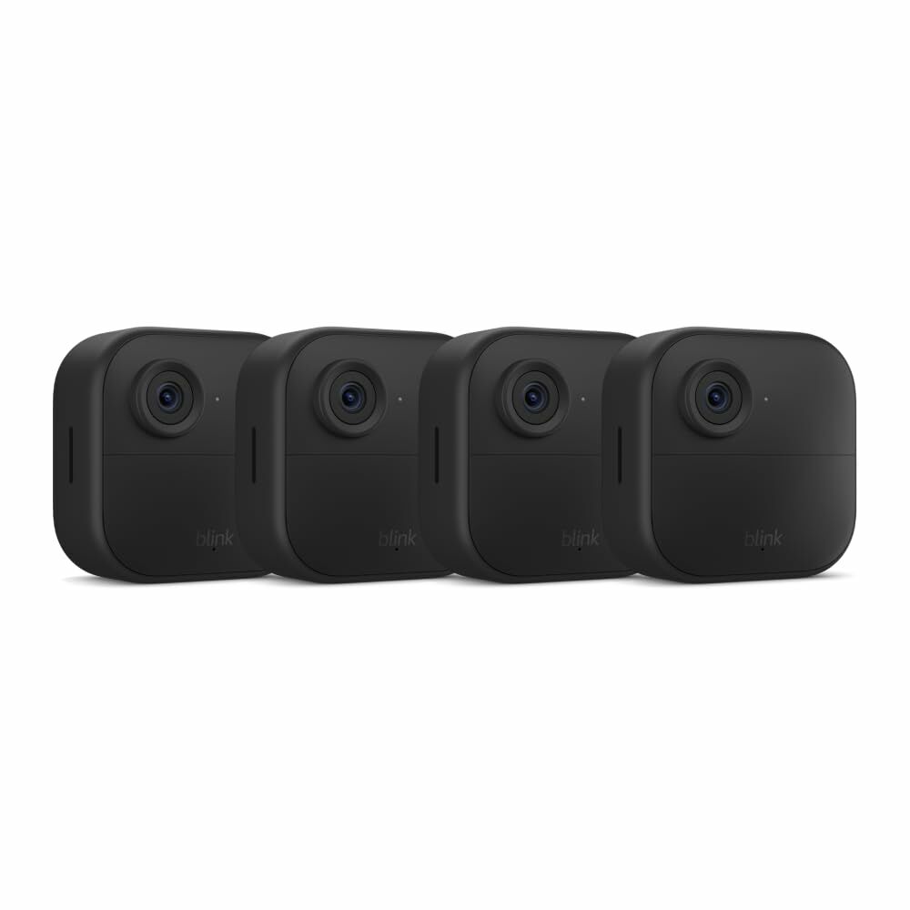 Blink Outdoor 4 (4. Nesil) Kablosuz HD Akıllı Güvenlik Kamerası - 4 Kamera Kit