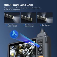 DEPSTECH 5'' IPS Ekranlı 1080P Çift Lensli Endoskop Kamera - 15m