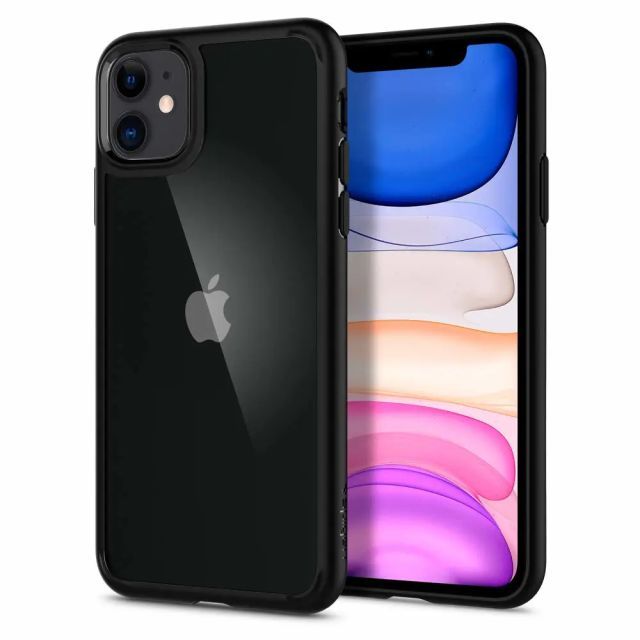 Spigen Ultra Hybrid Apple iPhone 11 Kılıf Matte Black Ultra Hybrid