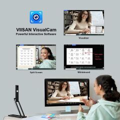 VIISAN P4U 13MP 4K UHD Belge Kamerası ve Web Kamerası