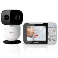 Panasonic Bebek Monitörü Kameralı ve Sesli - KX-HN4001W Siyah/Beyaz
