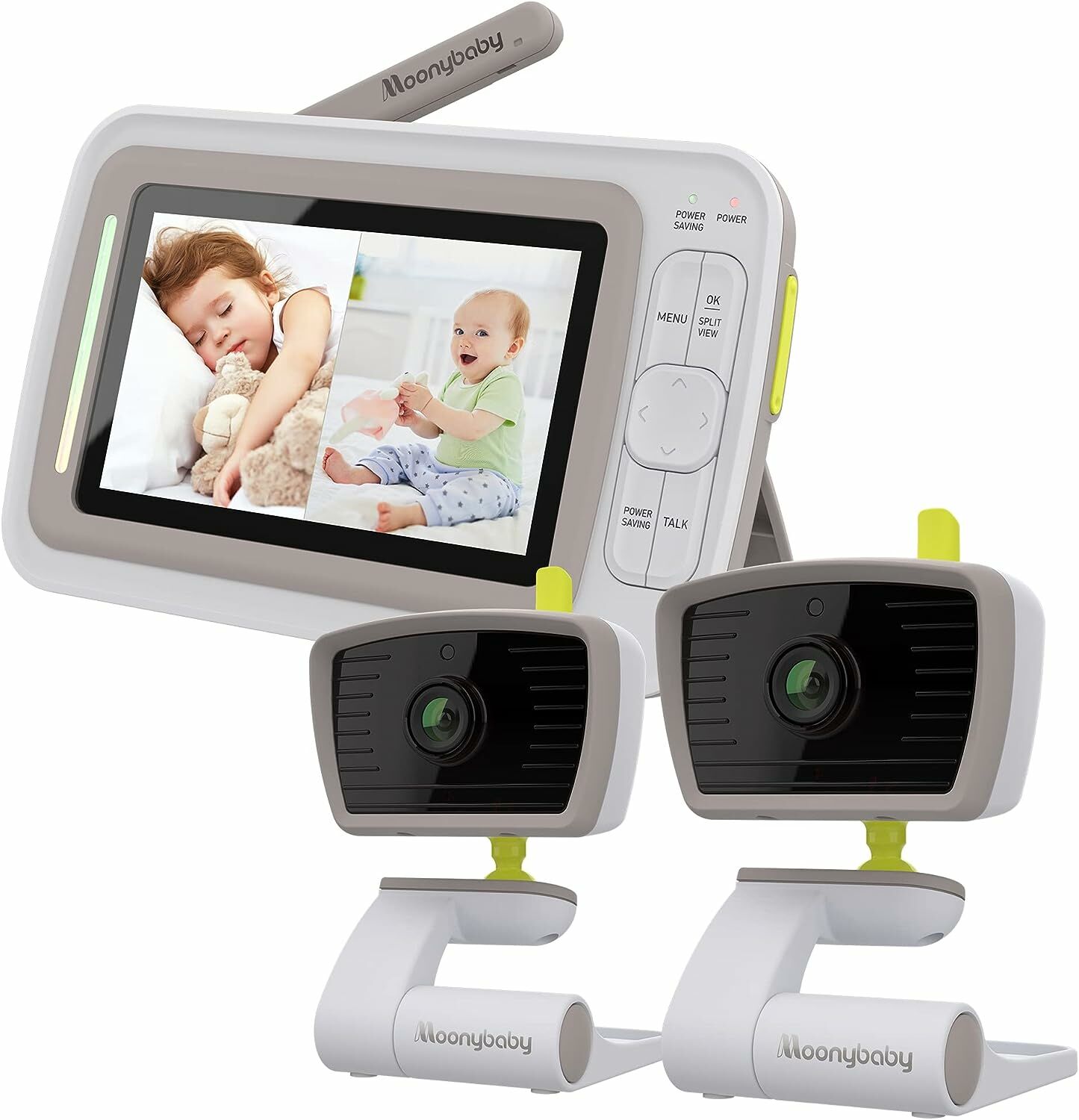 Moonybaby Split 30 2 Kameralı ve Sesli Bebek Monitörü