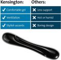 Kensington Duo Jel Fare ve Klavye Bilek Dinlendirme Paketi Seti Keyboard Wrist Rest Black