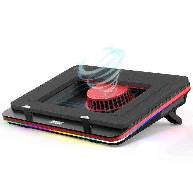 IETS GT500 RGB Turbo Fanlı Laptop Bilgisayar Soğutucusu (4600 RPM)