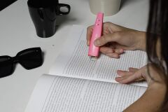 Scanmarker Air Pen Tarayıcı, Okuma Kalemi ve Tercüman - iOS, Android - Pembe