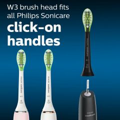 Philips Sonicare W3 Premium Diş Fırçası Başlıkları - 4 Adet - HX9064/95