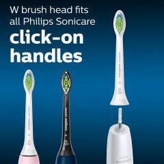 Philips Sonicare W DiamondClean Diş Fırçası Başlıkları - 3 Adet - HX6063/65