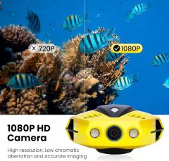 Chasing Dory Sualtı Drone Kamera, 1080P 12MP UHD